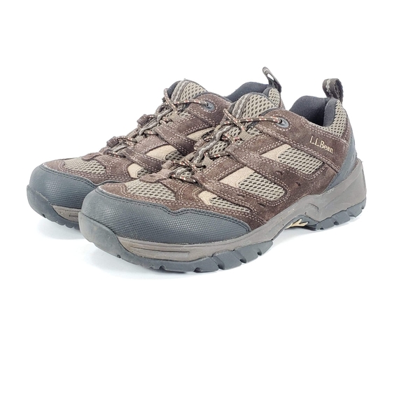 L.L. Bean Other - LL Bean Tek Hiking Trail Boots Shoes Brown Suede